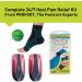 PROFOOT Plantar Fasciitis Pain Relief Kit - Includes Shoe Insoles, Arch Support Cushions, Compression Sleeve & Massage Ball - Women's Size 6-12 - Buy Online on GoSupps.com