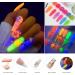 U-Shinein Builder Gel Set for Nails 6 Neon Colors Gel Dark Bright Nail Extension Gel UV Gel Brush Nail Mold Nail File Nail Stencils 3D Nail Sculpture Gel Halloween Nail Art Poly Gel - Buy Online on GoSupps.com
