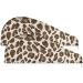 Leopard Hair Drying Towels for Women 2 Pack Microfiber Hair Turban for Effortless Wet Hair Drying - Buy Online on GoSupps.com