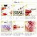 1 Box Crystal Nail Art Rhinestone Gold Silver Clear All Colour Flat Base Mixed Shape DIY Coyicoli 1000 Pieces Flat Back Rhinestones - Buy Online on GoSupps.com