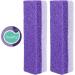 Healifty Foot Pumice Stone Callus Remover & Scrubber 2pcs - Purple | For Feet, Hands, and Body - Buy Online on GoSupps.com