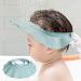Piyl Baby Shower Cap Bath Visor Protection Silicone Adjustable Safe Shower Bathing Cap for Protector Eye Ear Shampoo Cap for Infants Toddler Baby Kids Children (Blue,6 Months-12 Years old/15.8-22.8In) Haze Blue