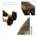 Youngsee Real Hair Bonding Extensions - Balayage U-Tip 1g 35cm Keratin Extensions for All Hair Types - #4/6/25 #4/6/22 - Ideal for Cancer Patients - Buy Online on GoSupps.com