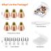 6Pcs Flawless Replacement Heads for Finishing Touch Eyebrow Hair Remover Tool - Rose Gold, Includes Cleaning Brush & Case Storage - Buy Online on GoSupps.com