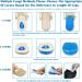 3 Layers Adjustable Orthopedic Heel Wedge Lift | Leg Length Discrepancies Insoles | Height Increase for Achilles Tendonitis & Heel Pain | Small Beige - Men & Women - Buy Online on GoSupps.com