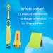 Colgate Magik Smart Toothbrush for Kids - Yellow, 3 Piece Set - Buy Online on GoSupps.com