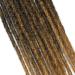 Thin 0.6cm Double Ended Synthetic Dreadlock Extensions - 20 Inch Crochet Hair Soft Hip-Hop Style Dreads - MT1B/27# - Buy Online on GoSupps.com