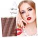Healvian 3 Sets Beauty Lip Pencil Natural Lip Liner for Women Long Lasting Correct Lip Shape Family 12 Pieces * 3 - Buy Online on GoSupps.com