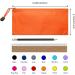 LABUK 29pcs Zipper Pencil Pouches  Small Zipper Pencil Bags  Waterproof Pencil Cases  for Office Travel Cosmetics 12 Colors - Buy Online on GoSupps.com
