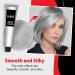 Silver Gray Hair Dye Cream Unisex Silver Hair Dye Metallic Silver Hair Dye Permanent Unisex Grey Hair Dye Cream Silver Dye Hair Cream Grey Permanent Hair Dye Silver Hair Dye - Buy Online on GoSupps.com