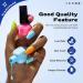 Non-Toxic Glamonade Nail Polish Set - 6 Sea Blue Green Colors - 0.24oz - Beginner Friendly - Perfect Gift for Women & Girls - Buy Online on GoSupps.com