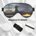 SSIMOO Giant Nuclear Ship Sleep Eye Mask | Breathable Travel Eye Patch for Relaxation - Black - Buy Online on GoSupps.com