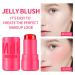 Beneath Lipstick SPRITZ CORAL - Cooling Water Jelly Lip & Cheek Stain | International Shipping Available - Buy Online on GoSupps.com