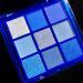 MAEPEOR Blue Silver Eyeshadow Palette 9 Colors Cool Toned Matte Glitter Eyeshadow Palette Longlasting Waterproof Eye Shadow for Girls and Women (Set 3  Blue Silver)
