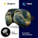 Soft & Comfortable Sleep Mask with Adjustable Strap - Green Leaves & Birdseye Eye Cover for Men & Women | Perfect for Travel & Work - Buy Online on GoSupps.com
