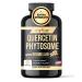 gflow vitamins Quercetin Phytosome 95% Highly Purified with Bromelain | Most Effective Quercetin Form 50X Higher Absorption | Immune Support Supplement Made in The USA