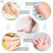 200 Pcs Disposable Moisturizing Foot Covers - Women's Pedicure Foot Spa Socks for Paraffin Wax Treatment - Feet Care Plastic Socks 11.8x6.7x1.1 Inch - Buy Online on GoSupps.com