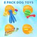 Puppy Toys 8 Pack for Small Dogs Luxury Dog Chew Toys with Squeaky Plush Toys Rope Toys and Ball Teething Toys for Puppy Supplies - Buy Online on GoSupps.com