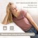 ZMCLG Silicone Scalp Massage Brush - Peeling Head Massage & Hair Growth Stimulator | Wet & Dry Shampoo Brush in Beige - Buy Online on GoSupps.com