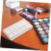 Palette de Maquillage Transparente Compartiments avec Bo te de Rangement Cosm tiques Rechargeable pour Fards Paupi res Rouges DIY Blush et Peinture Aquarelle tui de Voyage - Buy Online on GoSupps.com