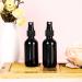 Yonkan 2oz Glass Spray Bottles with Black Fine Mist Sprayer - Pack of 12 | Small Clear Bottles for Essential Oils, Beauty, Hair & Cleaning - Buy Online on GoSupps.com