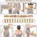 Wood Therapy Massage Tools - 6pcs Wooden Lymphatic Drainage Massager for Maderoterapia & Anti-Cellulite Body Contouring - Buy Online on GoSupps.com