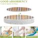 3-Pack Cleaning Kitchen Sponges Oval Retro Orange Brown Plaid Kitchen Cellulose Dishwashing Wood Pulp Cotton - Buy Online on GoSupps.com