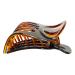 Parcelona French Curvy Oval Paw Tortoise Shell Brown Hair Claw Clip for Women and Girls - Buy Online on GoSupps.com