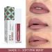 Creamy Matte Long Lasting Liquid Lipstick - Hydrating Soft Pink Berry Lip Colour with Liquorice & Sweet Almond Oil | International Shipping Available - Buy Online on GoSupps.com