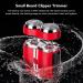Buy IPX7 Waterproof Electric Beard Clipper | Mini Dual Use Shaver for Travel - Red | International Shipping Available - Buy Online on GoSupps.com
