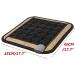 Tourmaline Jade Stone Infrared Heating Pad - Pain Relief Mat 45x45cm | Durable Effective & Portable - Buy Online on GoSupps.com