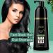 Black Hair Dye Shampoo for Gray Hair - DEXE Semi-Permanent Color Ammonia Free Herbal Ingredients 30-Day Lasting Easy to Use 14 Fl oz - Buy Online on GoSupps.com