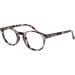 Opulize Zen Round Frame Reading Glasses - Scratch Resistant Matt Light Brown Tortoiseshell +3.00 Magnification - Buy Online on GoSupps.com