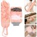 Minkissy 1set Bath Towel Loofah Dish Sponge Exfoliate Glove Double-Sided Gloves Body Scrubber Baby Mitts Metal Nail File Washing Articles Shower Things Double Sided Bath Flower Pink - Buy Online on GoSupps.com
