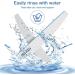 10 Pack Double-Sided Glass Nail Files 100/180 Grit for Acrylic and Natural Nails - Blue - Buy Online on GoSupps.com