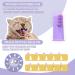 VVHOMIFE Cat Toothbrush Complete Kitty Dental Care Kit with Teeth Whitening Tracker - Premium Brushes for Cats Easy Oral Hygiene & Gap Cleaning-cat - Buy Online on GoSupps.com