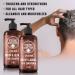 Viking Revolution Sandalwood Shampoo and Conditioner Set - Men's Natural Hair Care with Biotin, Jojoba Oil, and Vitamin B5 (17 Oz) - Buy Online on GoSupps.com