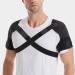 Adjustable Double Shoulder Brace for Fitness & Running | Sweat-Wicking Injury Prevention (M - Buy Online on GoSupps.com
