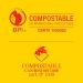 Glad 100% Compostable Bags - Small 10 Litres - Lemon scent 100 Compost Bags 100 count (Pack of 1) - Buy Online on GoSupps.com