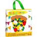 Silli Chews Pizza Toy Baby Teether - Silicone Teething Sensory Toy for Infants, Toddlers, and Kids - Buy Online on GoSupps.com