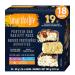 Smart for Life – High Protein, Low Sugar Bar Variety Pack, Gluten Free – Caramel Almond, Chocolate & Peanut Butter Chocolate – Crunchy Meal Replacement Bars – Works with Cookie Diet – Non-GMO - 18 Ct