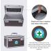 HEWEI WORKS Locking Box 14.2''x 7.2''x 8.2'' - Childproof Medication & Valuables Organizer (Coffee/Large) - Buy Online on GoSupps.com