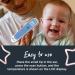 Tommee Tippee InEar Digital Thermometer - Fast 1 Second Readings for Newborns 3m - Buy Online on GoSupps.com