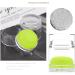 Lamptti Nail Stamper - Clear Fluorescent Green Silicone Gel Stamps + Extra Head & Scraper - Nail Art Polish Kit - Buy Online on GoSupps.com