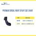 Brace Direct Dorsal Night Splint - Premium Plantar Fasciitis & Achilles Tendonitis Relief (L-XL) | International Shipping - Buy Online on GoSupps.com