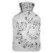 Musical Notes Hot Water Bottle With Cover Plush Bed Bottle Hand Warmer For Adults And Children 26.5X15.3cm
