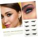 VINTORKY 4 pairs Reusable Eyelid Makeup Sticker Pencils Lash with Liners Self-adhesive Women Tape Decals for 1 count (Pack of 1) As Shown - Buy Online on GoSupps.com