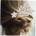 Beaupretty Womens Accessories bangs comb hair combs for wedding bride hair comb wedding headpiece for bride crystal hair combs bride headdress bridesmaid Mori Department aluminum alloy Comb - Buy Online on GoSupps.com