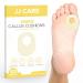 JJ CARE Callus Cushions (Pack of 50) Callus Pads for Bottom of Foot - Oval Shape - Callous Remover for Feet Pads - Soft Felt Foot Pads for Calluses for Women, Pain Relief & Foot Care