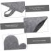 VILLCASE 2pcs White Felt Sauna Gloves - Body Scrub Mitt for Dead Skin Removal - Bath Scrubber Accessories - Buy Online on GoSupps.com
